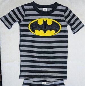 Hanna Andersson Batman Short Johns Pajamas Sleepwear 140 (10)